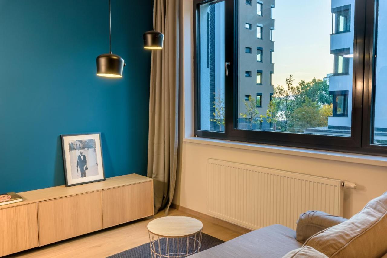 Bratislava Center, River Front, Private Parking Included Exteriör bild